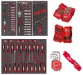 Wkładki piankowe z narzędziami Milwaukee zestaw uniwersalny 170 cz. 4932499473