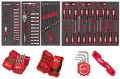 Wkładki piankowe z narzędziami Milwaukee zestaw uniwersalny 170 cz. 4932499473