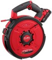 Urządzenie do przeciągania przewodów Milwaukee M18FPFT-202, będen 36m, 2x aku. 2.0Ah, ładowarka, 4933471953 linka stalowa