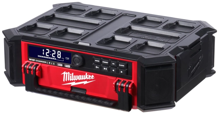 Radio-ładowarka Milwaukee M18PRCDAB+-0 EU, wersja zerowa, bez akumulatora 4933472112