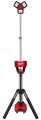 Lampa stojąca maszt AC/DC Milwaukee M18HOSALC + 1x aku. 5.0Ah, 6000lm IP34 z wbudowaną ładowarką