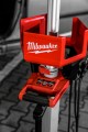 Lampa stojąca maszt AC/DC Milwaukee M18HOSALC + 2x aku. 5.0Ah, 6000lm IP34 z wbudowaną ładowarką