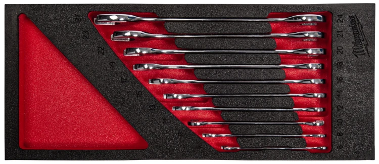 Wózek narzędziowy Milwaukee TOOLGUARD™ 30″ / 78cm z 7 szufladami w zestawie z 246 narzędziami - wersja premium 4932500743