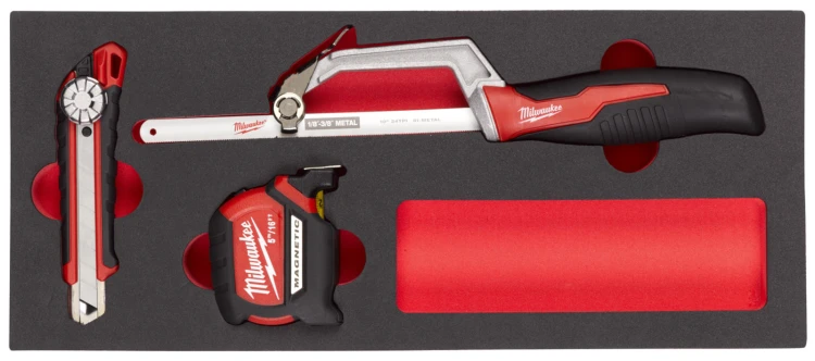 Wózek narzędziowy Milwaukee TOOLGUARD™ 30″ / 78cm z 7 szufladami w zestawie z 246 narzędziami - wersja premium 4932500743