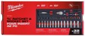 Wkładka piankowa z narzędziami Milwaukee zestaw nasadek 3/8" z grzechotką 32 cz. 4932479825