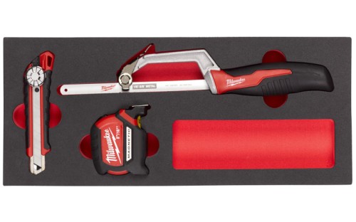 Wkładka piankowa – narzędzia tnące i pomiarowe Milwaukee zestaw 3 szt. 4932493252