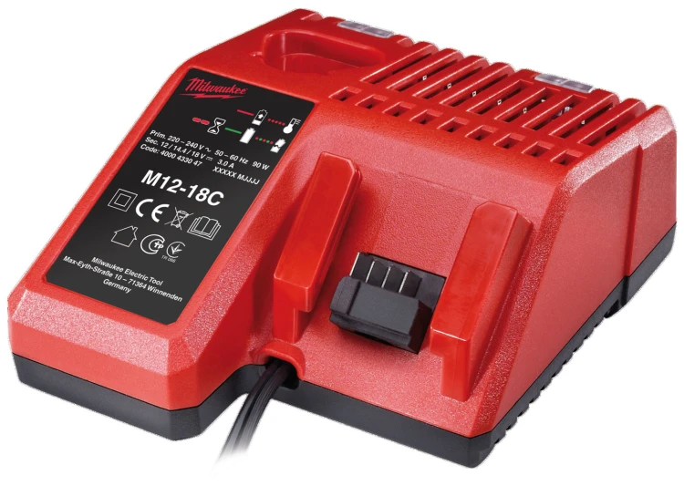 Ładowarka akumulatorów Milwaukee M12-18C 12V i 18V 4932352959