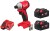 Kompaktowa zakrętarka udarowa Milwaukee M18™ M18BLIDRC-502 bezszczotkowa 1/4” Hex, 2x aku. 5.0Ah szybka ładowarka