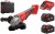 Szlifierka kątowa Milwaukee 18V M18BLSAG125XPD-402X 2x aku. 4.0Ah, ładowarka, walizka, silnik bezszczotkowy, wyłącznik łopatkowy 4933492646