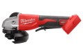 Szlifierka kątowa Milwaukee 18V M18BLSAG125XPD-502 2x aku. 5.0Ah, szybka ładowarka, silnik bezszczotkowy, wyłącznik łopatkowy