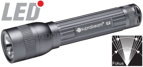  Latarka LED Suprabeam Q2 z fokusem aluminiowy korpus