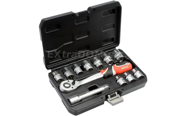 Zestaw narzędziowy Yato 1/2'' 12 cz. w walizce 38671