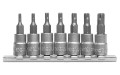 Klucze trzpieniowe TORX specjal TS 5-cio ramienne 7cz.