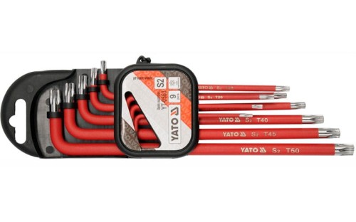 Klucze Torx Yato kpl. 9 sztuk YT-0563