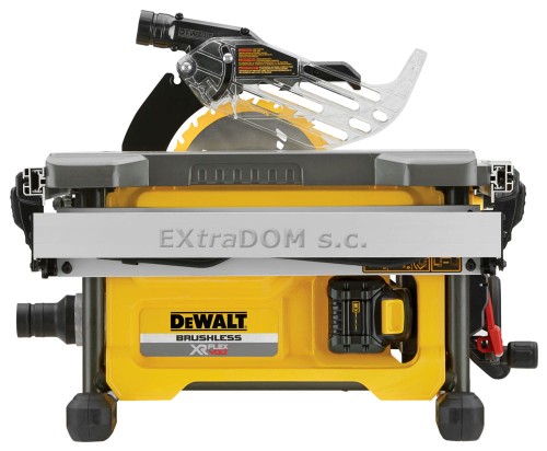 DEWALT pilarka stołowa akumulatorowa 210mm XR FlexVolt 54V DCS576N-XJ wersja zerowa bez akumulatora i ładowarki