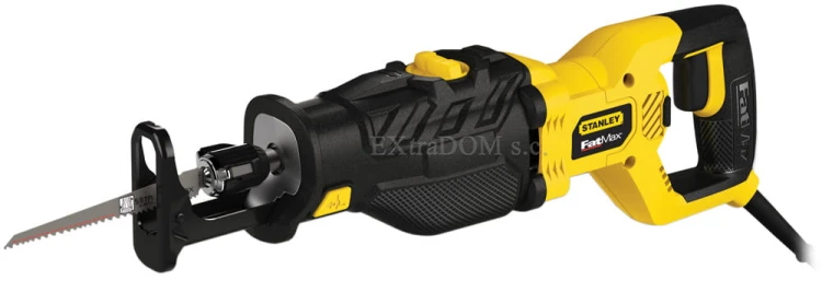 Pilarka szablowa Stanley Fatmax 1050 W z podrzynaniem, 0-3500 suwów/min walizka FME365K-QS