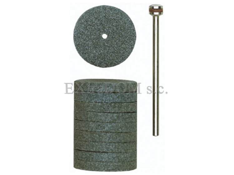 Tarcze szlifierskie Proxxon karborundowe śr. 22mm kpl. 10 szt. 28304