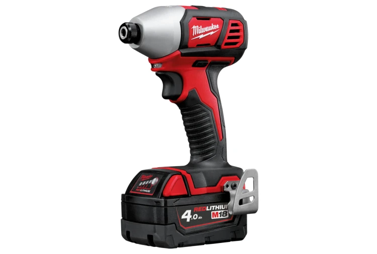 Kompaktowa zakrętarka udarowa Milwaukee M18BID-0 180Nm + 1x aku. 5.0Ah, bez ładowarki