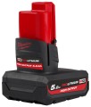 Kompaktowa młotowiertarka Milwaukee SDS-Plus M12FHAC16-502X 1,15 J 2x aku. 5.0 Ah HIGH OUTPUT ładowarka w walizce 4933499185