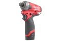 Zakrętarka udarowa Milwaukee M12FQID-202X FUEL™ SURGE™ ¼″ HEX, 2x aku. 2.0Ah, ładowarka, walizka 4933464973
