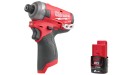 Zakrętarka udarowa Milwaukee M12FQID-0 FUEL™ SURGE™ ¼″ HEX, + 1x aku. 2.0Ah, bez ładowarki