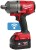 Zestaw Milwaukee: klucz udarowy M18 ONEFHIWF34 FUEL™ ONE-KEY™ 3/4˝, szlifierka kątowa M18FSAG125X FUEL™ 125 mm, smarownica M18GG, aku.: 2x 5.0 Ah + 1x 2.0 Ah, ładowarka M12-18FC, torba M18FPP3AK-523B 4933498576