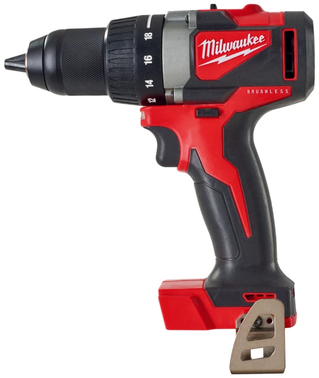 Zestaw Milwaukee M18: wiertarko-wkrętarka M18BLDD2 + zakrętarka udarowa M18BLIDR, 2x aku. 5.0Ah, ładowarka, walizka M18BLPP2B3-502X 4933492846