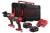 Zestaw Milwaukee M18: wiertarko-wkrętarka z udarem M18 FPD3 + kluczowy udarowy M18 FMTIW2F12, 2x aku. 5.0Ah, ładowarka, walizki M18FPP2F3-502X 4933492518