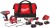 Zestaw Milwaukee: klucz udarowy M18 ONEFHIWF34 FUEL™ ONE-KEY™ 3/4˝, szlifierka kątowa M18FSAG125X FUEL™ 125 mm, smarownica M18GG, aku.: 3x 5.0 Ah + 1x 2.0 Ah, ładowarka M12-18FC, torba M18FPP3AK-523B 4933498576