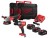 Zestaw Milwaukee M18: wiertarko-wkrętarka udarowa M18 FPD3 + szlifierka kątowa 125 mm M18 FSAG125X, 3 x aku. 5.0 Ah, ładowarka, walizka M18FPP2E3-502XEU 4933492516