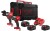 Zestaw Milwaukee M18: wiertarko-wkrętarka z udarem M18 FPD3 + kluczowy udarowy M18 FMTIW2F12, 3x aku. 5.0Ah, ładowarka, walizki M18FPP2F3-503X
