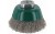 Szczotka doczołowa 60 mm/M14 ABRABORO - drut karbowany 0,3 mm INOX 90409052