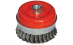 Szczotka doczołowa 100 mm/M14 ABRABORO - drut splatany 0,5 mm 92031317