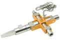 Klucz do szaf sterowniczych SubMaster Bau 18 w 1 6399501