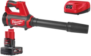 Dmuchawa akumulatorowa Milwaukee M12BBL-601, 1x aku. 6.0Ah, ładowarka