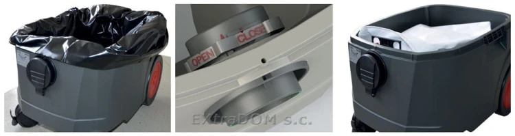 Odkurzacz przemysłowy Starmix iPulse L-1635 TOP EWS do pracy ciągłej + worki GRATIS