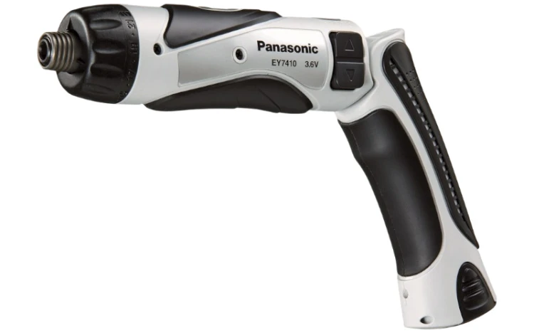 Wkrętak PANASONIC 3.6V, 2 x 1.5Ah Li-Ion + ładowarka, skrzynka toolbox EY7410LA2S32