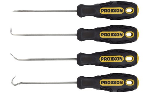 Haczyki MICRO 4 szt. PROXXON różne profle haków technicznych 22700