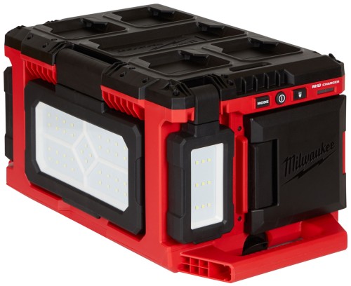Lampa strefowa PACKOUT AC/DC Milwaukee M18POLAC 3000lm IP54 + akumulator 5.0 Ah M18B5