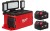Lampa strefowa PACKOUT AC/DC Milwaukee M18POLAC 3000lm IP54 + 2 akumulatory 5.0 Ah M18B5