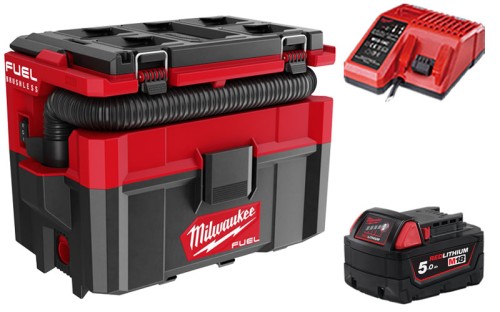 Odkurzacz akumulatorowy Milwaukee M18FPOVCL-501 1x aku. 5.0Ah, ładowarka