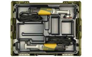 Wiertarka kątowa LWB/BL + szlifierka kątowa LHW/BL Proxxon zestaw w walizce L-BOXX 29290