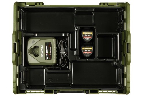 Zestaw startowy LBX/TL3 2 akum. 3,0Ah, ładowarka SuperCharger SC dla narzędzi akumulatorowych Proxxon 29905