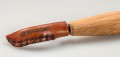Nóż hakowy do rzeźbienia łyżek płytki z długą rękojeścią BeaverCraft SK4S