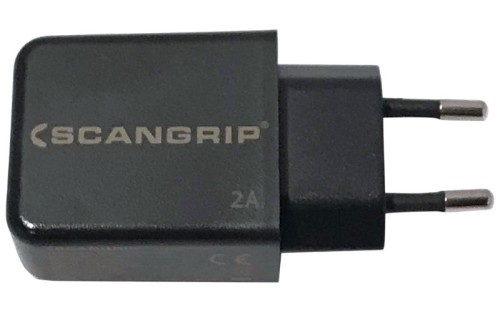 Ładowarka sieciowa USB SCANGRIP 5V, 2A 03.5373 35373