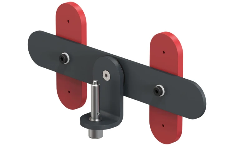 Uchwyt do montażu lamp NOVA i MULTIMATCH SCANGRIP na powierzchniach magnetycznych MAGNETIC BRACKET L 03.5391 35391