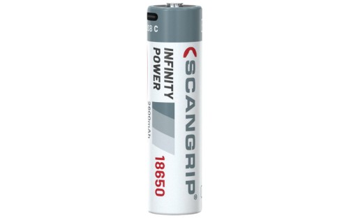 Wydajny akumulator AA SCANGRIP 18650 z ładowaniem USB-C 03.5959 35959