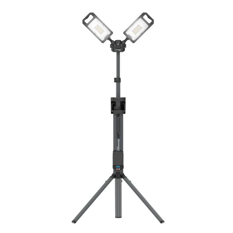 Akumulatorowa lampa budowlana 8000 lm ze zintegrowanym statywem Scangrip TOWER 8 CONNECT 03.6107C