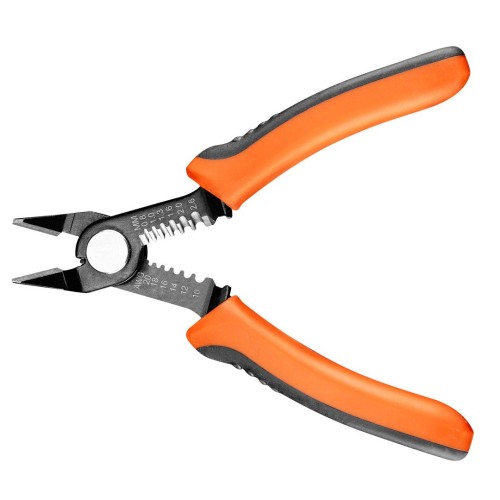 Szczypce precyzyjne boczne tnące 140mm ze ściągaczem izolacji NEO 01-509