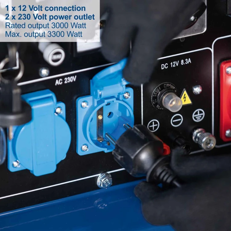 Agregat prądotwórczy Scheppach SG5200D Diesel 5kW 400/230V 7,7KM 5906222903